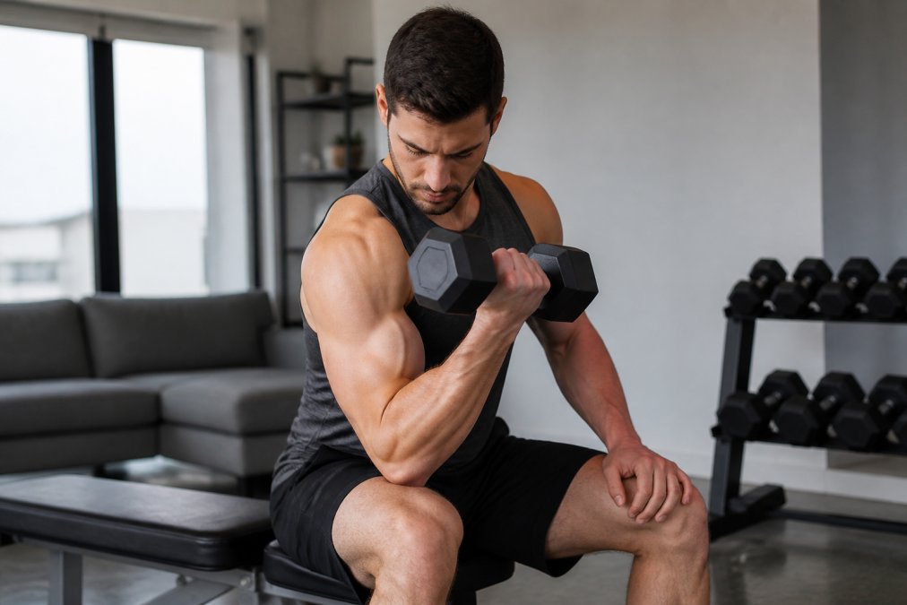 15 lb Dumbbell Arm Workout for Muscle Toning in 2026