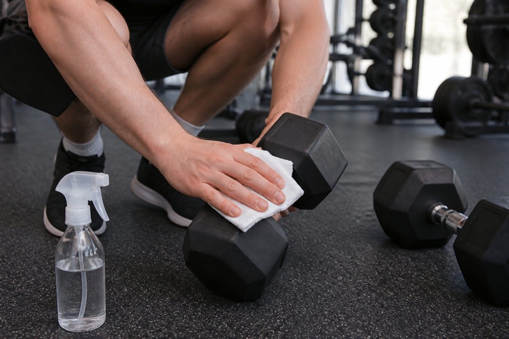 How to Clean and Maintain Rubber Coated Dumbbells