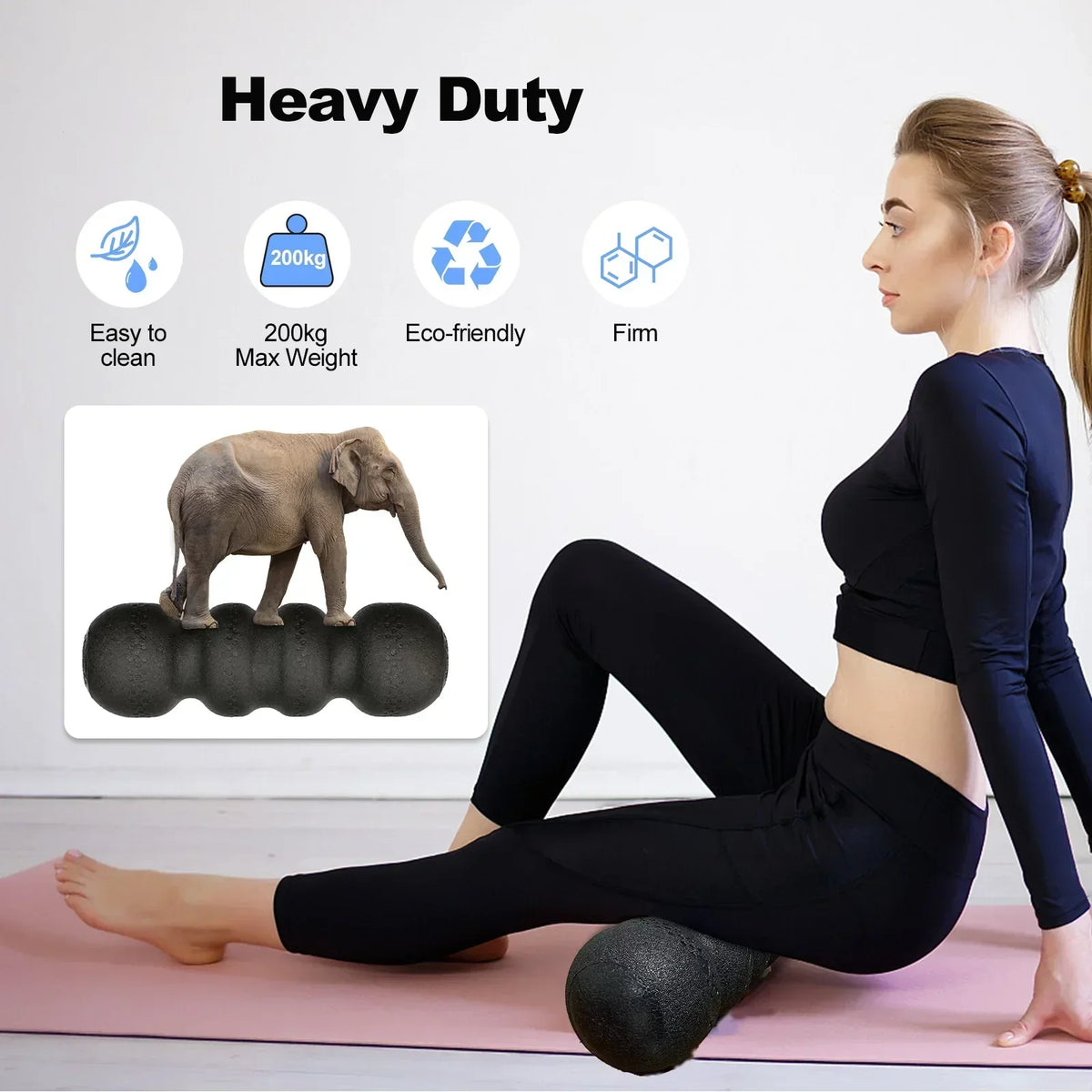 Foam Roller Peanut Yoga Roller