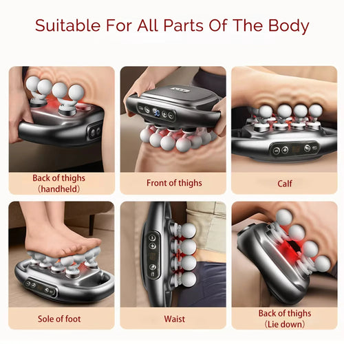 16-Head Deep Tissue Massage Gun Set